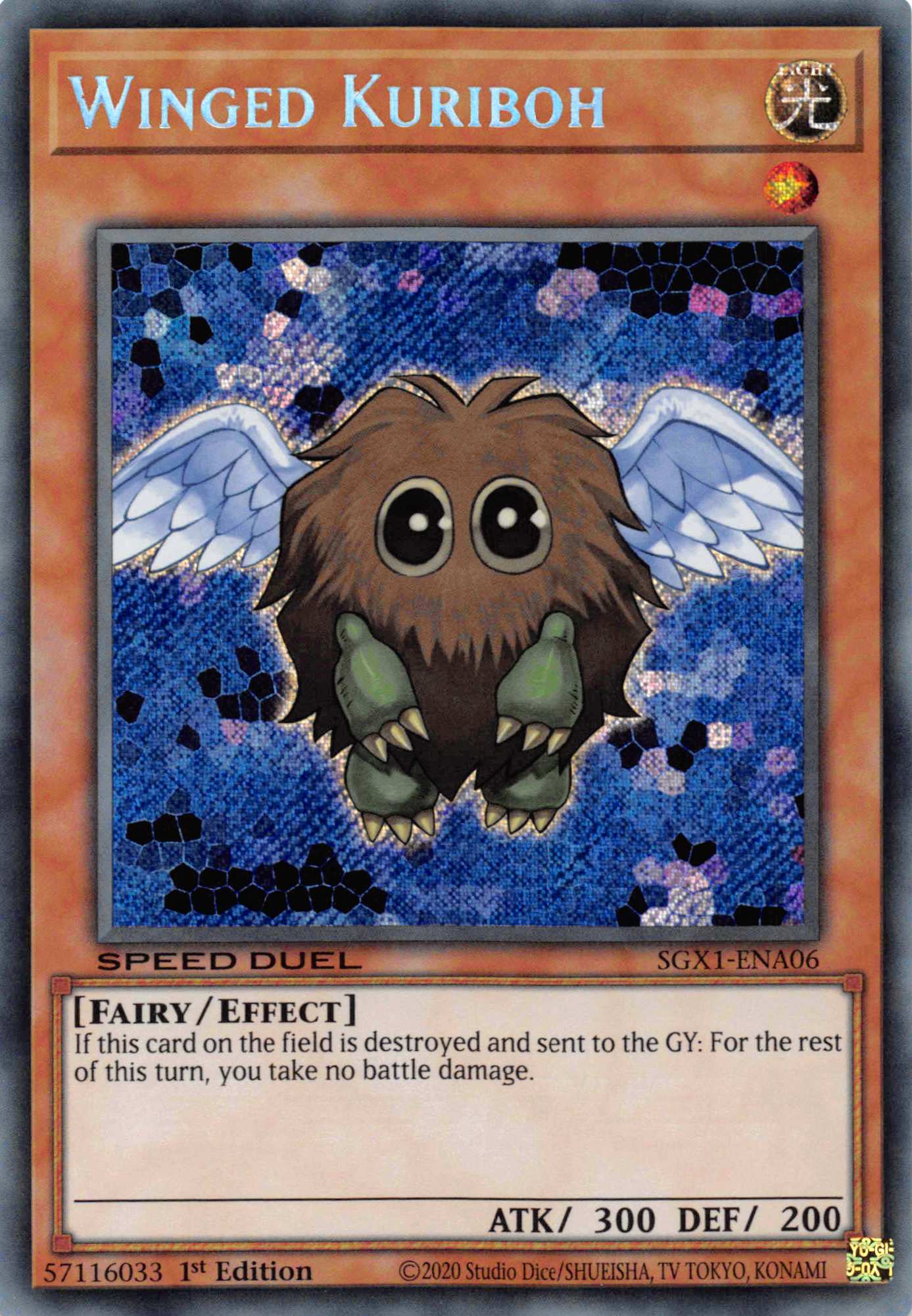 Winged Kuriboh [SGX1-ENA06] Secret Rare | Gam3 Escape