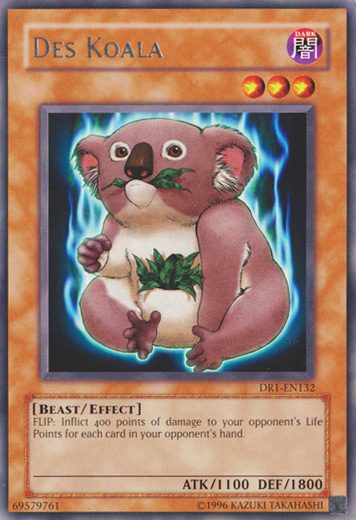 Des Koala [DR1-EN132] Rare | Gam3 Escape