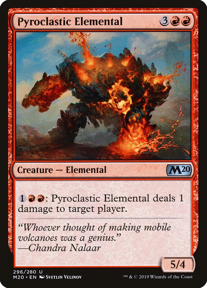 Pyroclastic Elemental [Core Set 2020] | Gam3 Escape