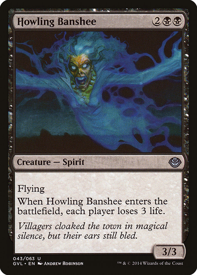 Howling Banshee (Garruk vs. Liliana) [Duel Decks Anthology] | Gam3 Escape