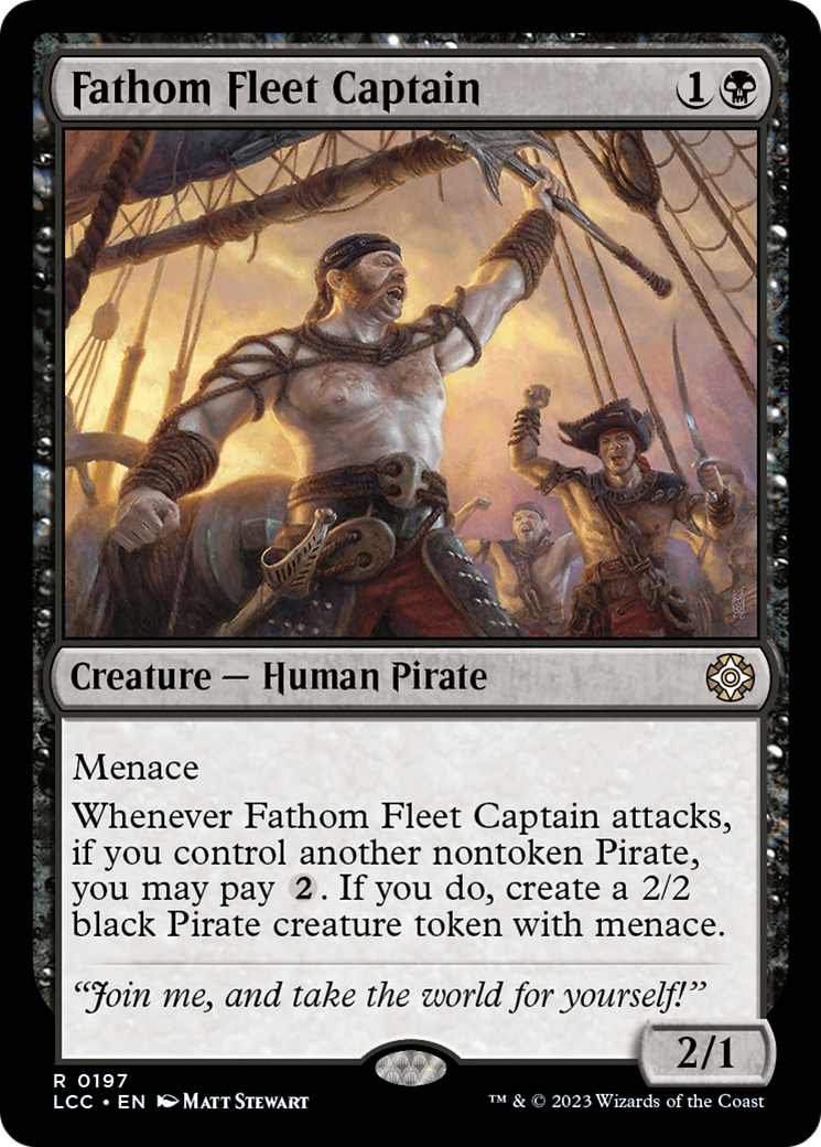 Fathom Fleet Captain [The Lost Caverns of Ixalan Commander] | Gam3 Escape