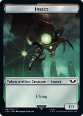 Necron Warrior // Insect [Universes Beyond: Warhammer 40,000 Tokens] | Gam3 Escape