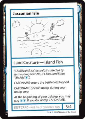 Jasconian Isle (2021 Edition) [Mystery Booster Playtest Cards] | Gam3 Escape