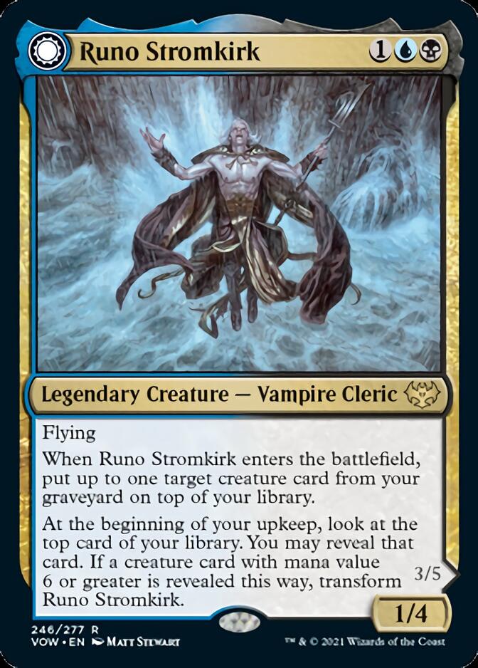 Runo Stromkirk // Krothuss, Lord of the Deep [Innistrad: Crimson Vow] | Gam3 Escape