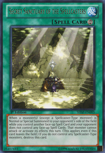 Secret Sanctuary of the Spellcasters [SHSP-EN095] Rare | Gam3 Escape