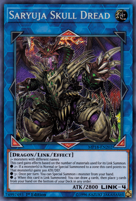 Saryuja Skull Dread [MP18-EN202] Secret Rare | Gam3 Escape