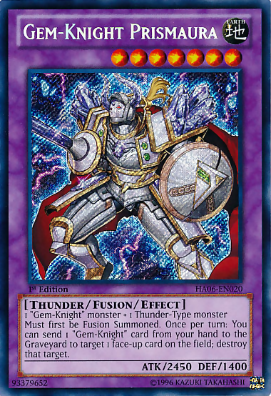 Gem-Knight Prismaura [HA06-EN020] Secret Rare | Gam3 Escape