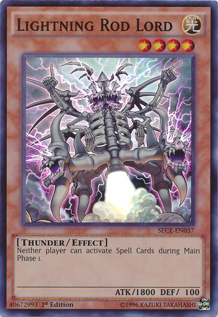 Lightning Rod Lord [SECE-EN037] Super Rare | Gam3 Escape