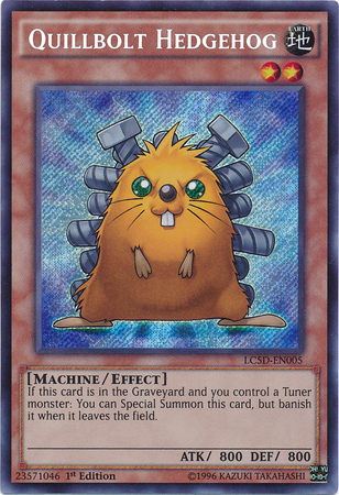 Quillbolt Hedgehog [LC5D-EN005] Secret Rare | Gam3 Escape