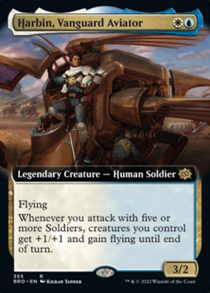 Harbin, Vanguard Aviator (Extended Art) [The Brothers' War] | Gam3 Escape