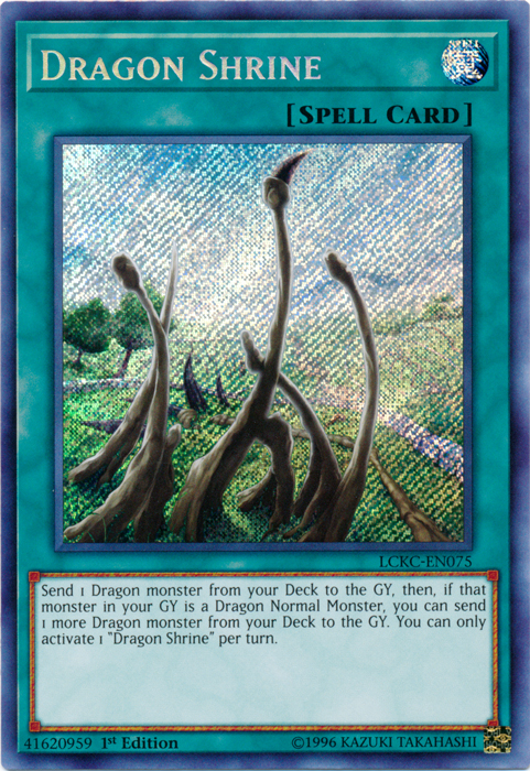 Dragon Shrine [LCKC-EN075] Secret Rare | Gam3 Escape