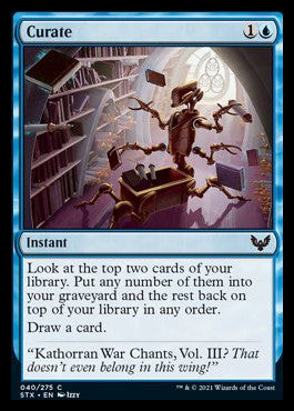 Curate [Strixhaven: School of Mages] | Gam3 Escape