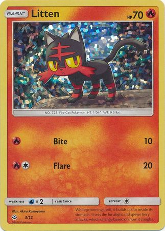 Litten (3/12) [McDonald's Promos: 2017 Collection] | Gam3 Escape