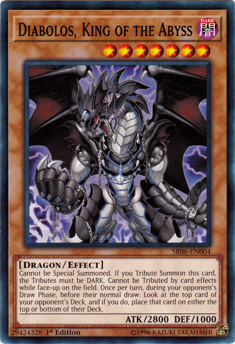 Diabolos, King of the Abyss [SR06-EN004] Common | Gam3 Escape
