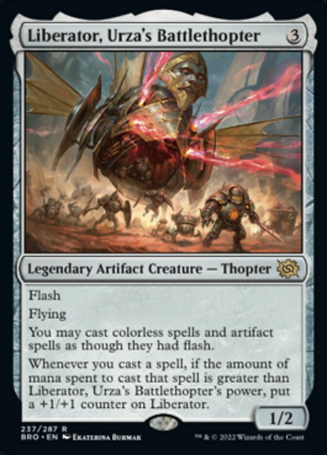 Liberator, Urza's Battlethopter [The Brothers' War] | Gam3 Escape