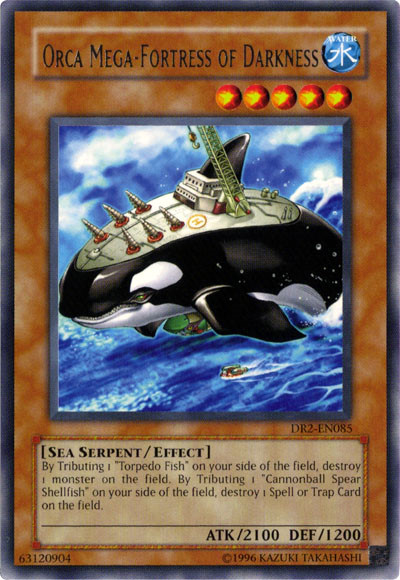 Orca Mega-Fortress of Darkness [DR2-EN085] Rare | Gam3 Escape