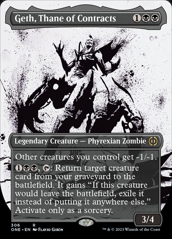 Geth, Thane of Contracts (Borderless Ichor) [Phyrexia: All Will Be One] | Gam3 Escape