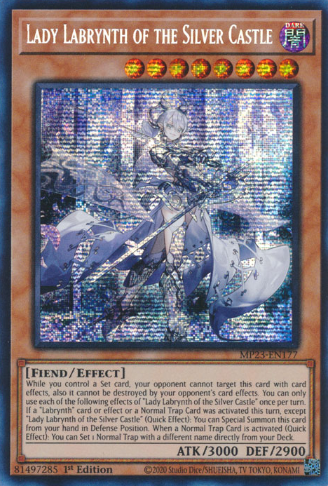 Lady Labrynth of the Silver Castle [MP23-EN177] Prismatic Secret Rare | Gam3 Escape