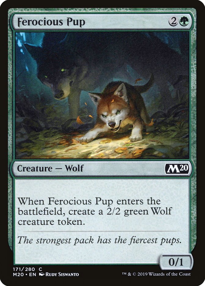 Ferocious Pup [Core Set 2020] | Gam3 Escape