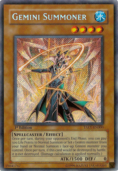 Gemini Summoner [TAEV-EN000] Secret Rare | Gam3 Escape