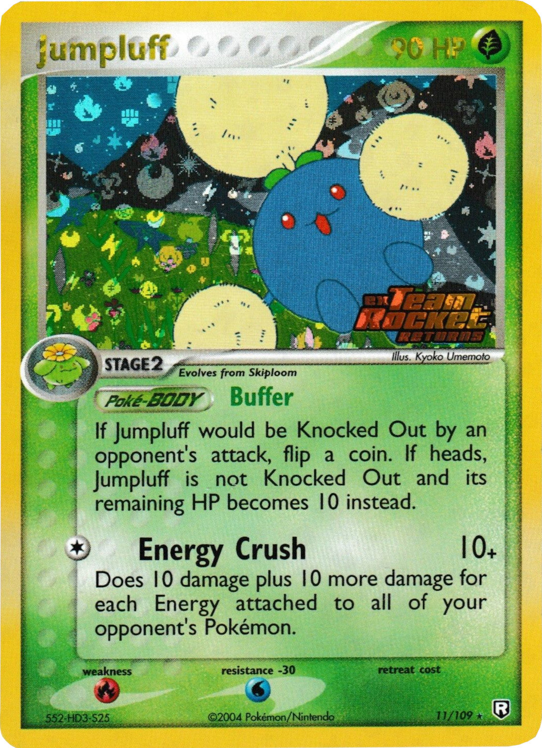 Jumpluff (11/109) (Stamped) [EX: Team Rocket Returns] | Gam3 Escape