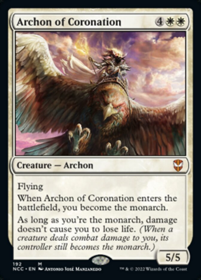 Archon of Coronation [Streets of New Capenna Commander] | Gam3 Escape