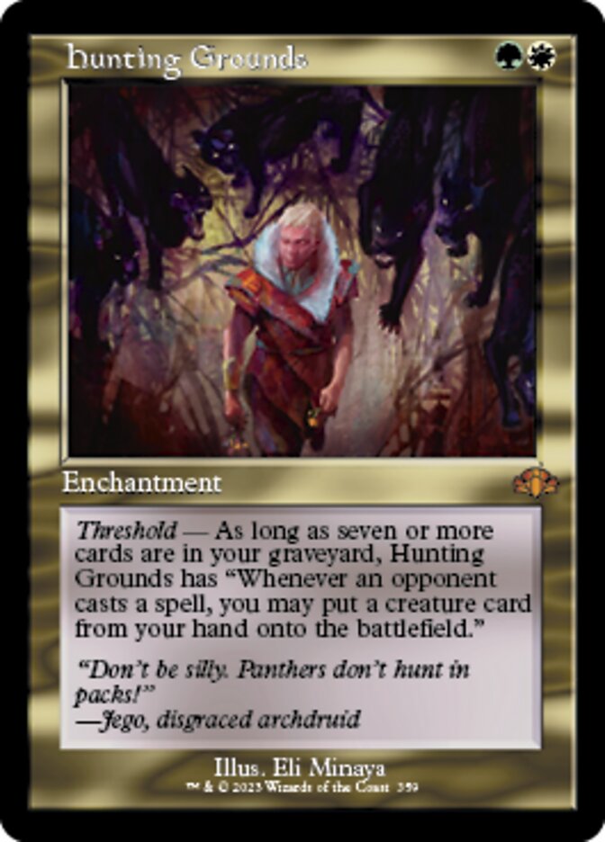 Hunting Grounds (Retro) [Dominaria Remastered] | Gam3 Escape