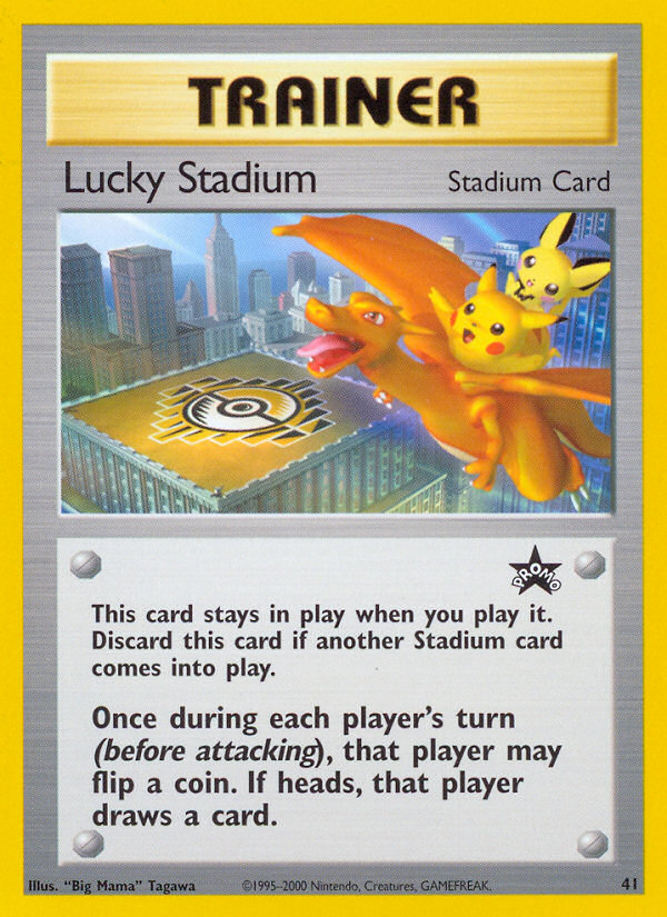 Lucky Stadium (41) [Wizards of the Coast: Black Star Promos] | Gam3 Escape