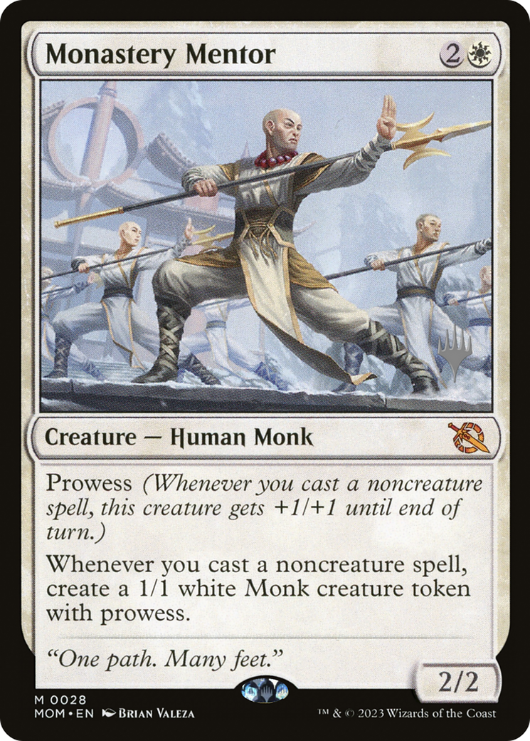 Monastery Mentor (Promo Pack) [March of the Machine Promos] | Gam3 Escape