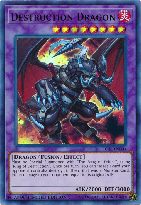 Destruction Dragon - LC06-EN003 [LC06-EN003] Ultra Rare | Gam3 Escape