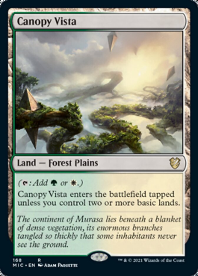 Canopy Vista [Innistrad: Midnight Hunt Commander] | Gam3 Escape