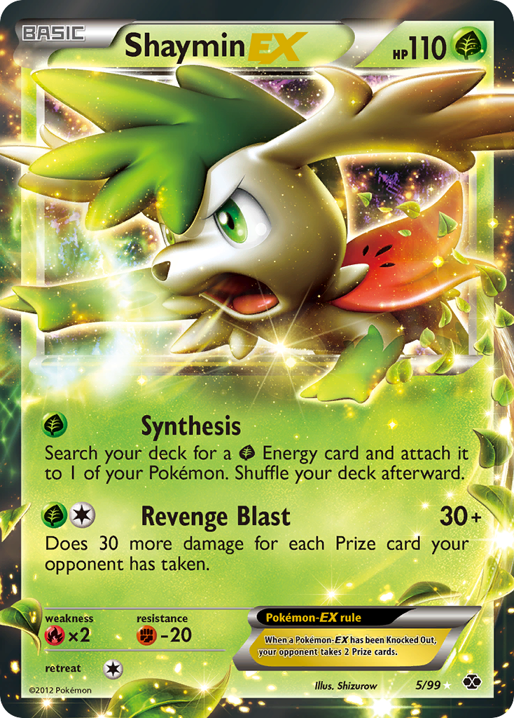 Shaymin EX (5/99) [Black & White: Next Destinies] | Gam3 Escape