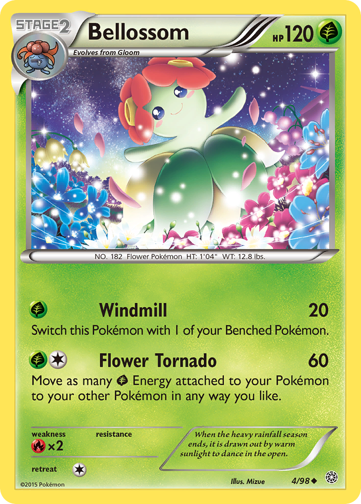 Bellossom (4/98) [XY: Ancient Origins] | Gam3 Escape