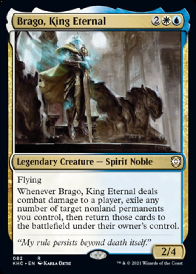 Brago, King Eternal [Kaldheim Commander] | Gam3 Escape