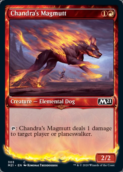 Chandra's Magmutt (Showcase) [Core Set 2021] | Gam3 Escape