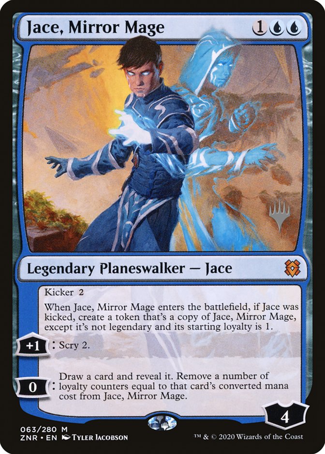 Jace, Mirror Mage (Promo Pack) [Zendikar Rising Promos] | Gam3 Escape