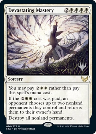 Devastating Mastery (Promo Pack) [Strixhaven: School of Mages Promos] | Gam3 Escape