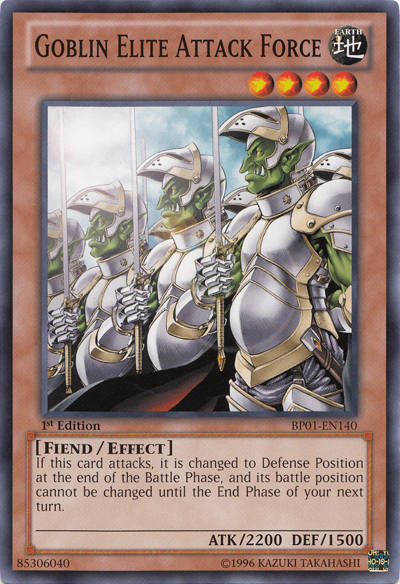 Goblin Elite Attack Force [BP01-EN140] Common | Gam3 Escape