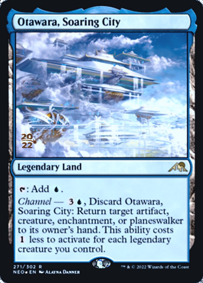 Otawara, Soaring City [Kamigawa: Neon Dynasty Prerelease Promos] | Gam3 Escape