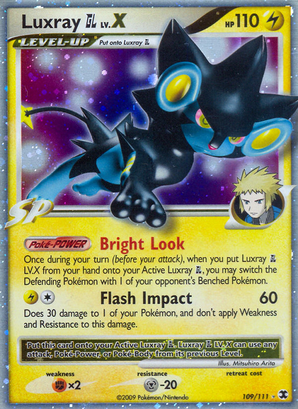 Luxray GL LV.X (109/111) [Platinum: Rising Rivals] | Gam3 Escape