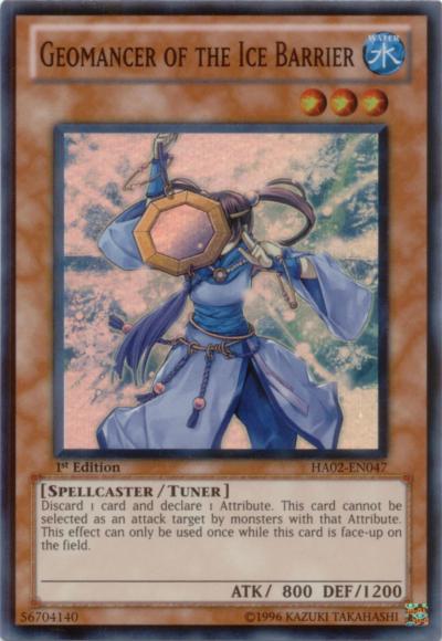 Geomancer of the Ice Barrier [HA02-EN047] Super Rare | Gam3 Escape