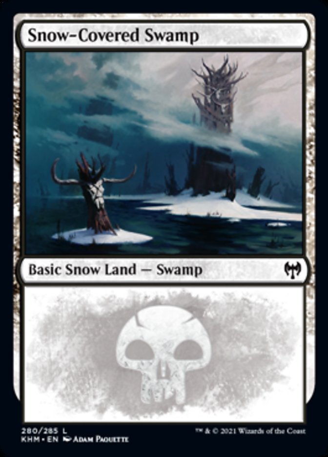 Snow-Covered Swamp (280) [Kaldheim] | Gam3 Escape
