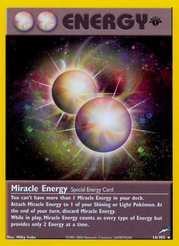 Miracle Energy (16/105) [Neo Destiny 1st Edition] | Gam3 Escape