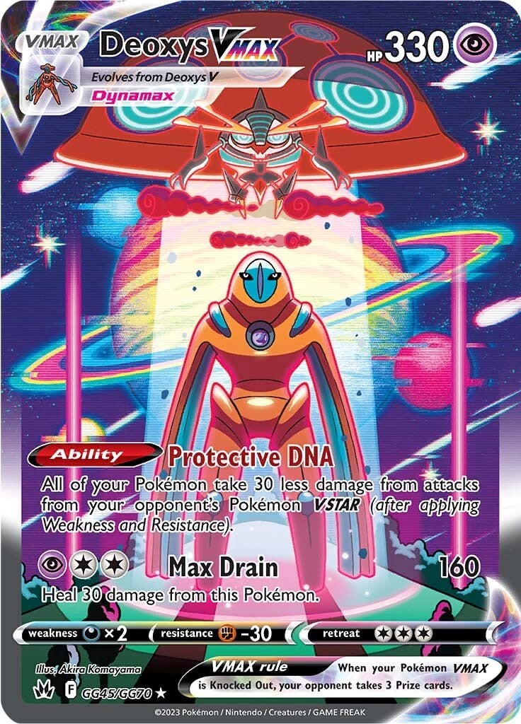 Deoxys VMAX (GG45/GG70) [Sword & Shield: Crown Zenith] | Gam3 Escape