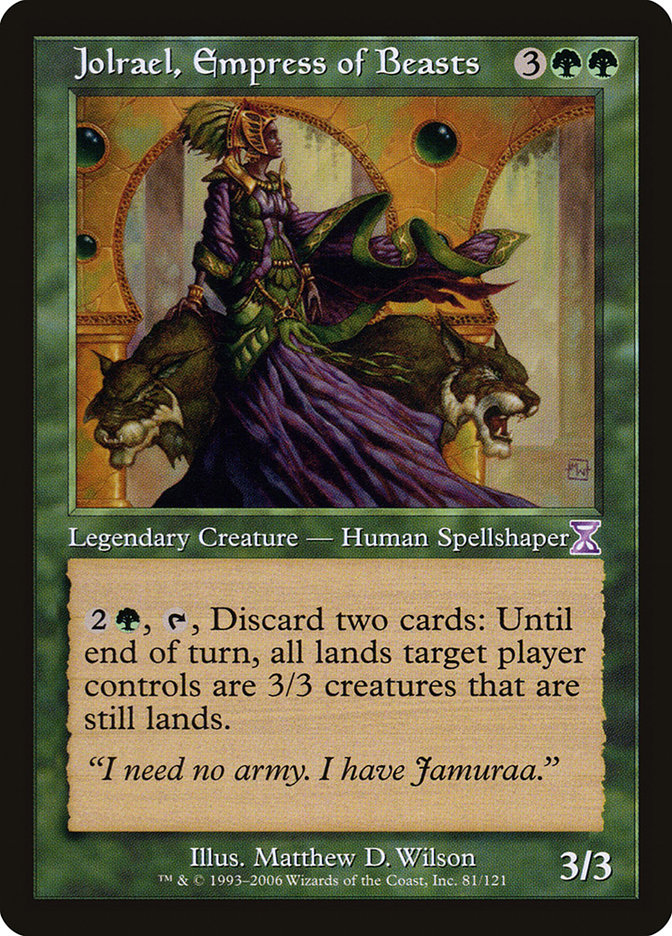 Jolrael, Empress of Beasts [Time Spiral Timeshifted] | Gam3 Escape
