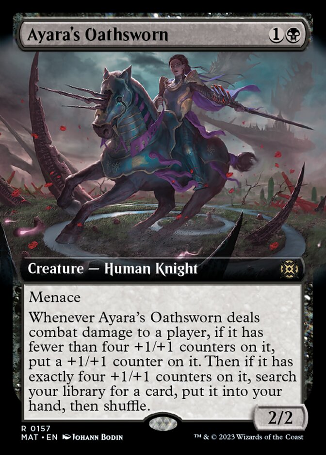 Ayara's Oathsworn (Extended Art) [March of the Machine: The Aftermath] | Gam3 Escape