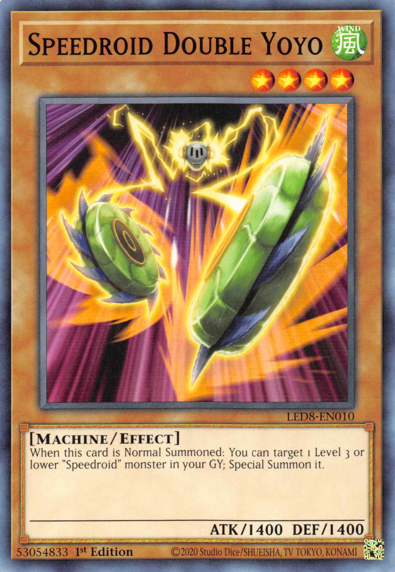 Speedroid Double Yoyo [LED8-EN010] Common | Gam3 Escape
