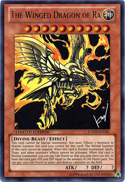 The Winged Dragon of Ra [JUMP-EN045] Ultra Rare | Gam3 Escape