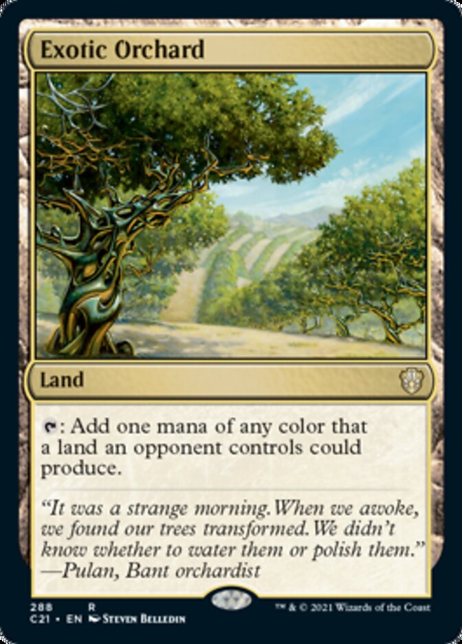 Exotic Orchard [Commander 2021] | Gam3 Escape