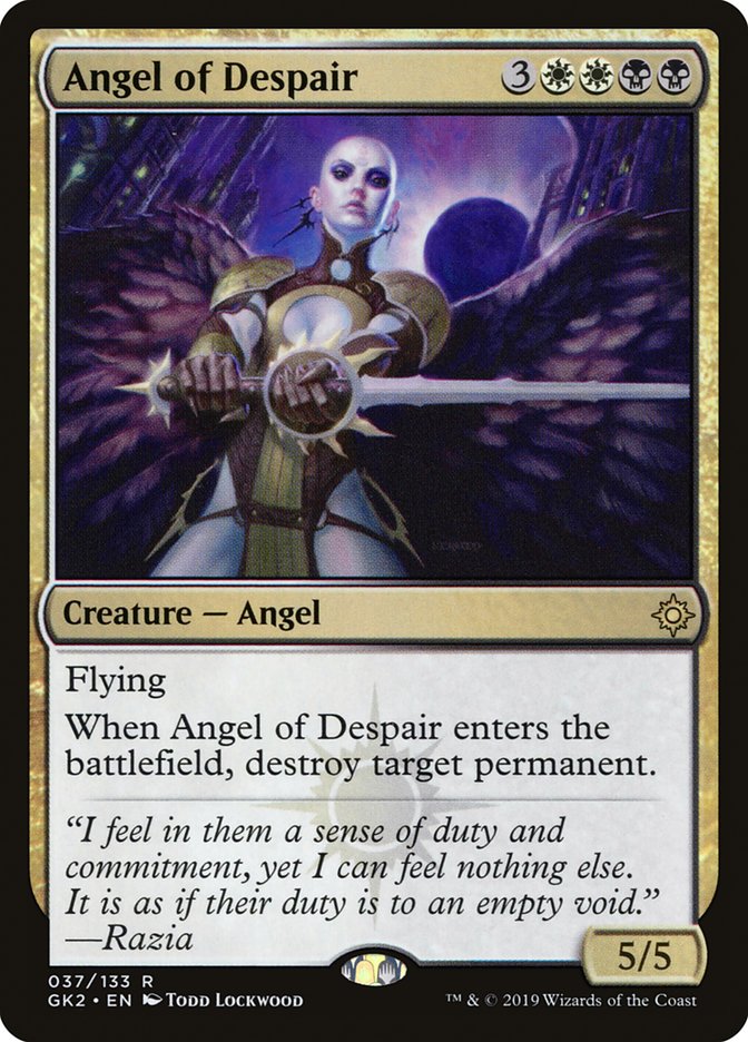 Angel of Despair [Ravnica Allegiance Guild Kit] | Gam3 Escape